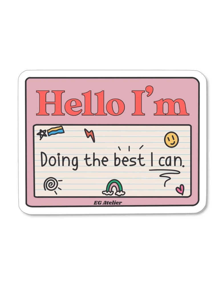 EG ATELIER- Sticker - Name Tag