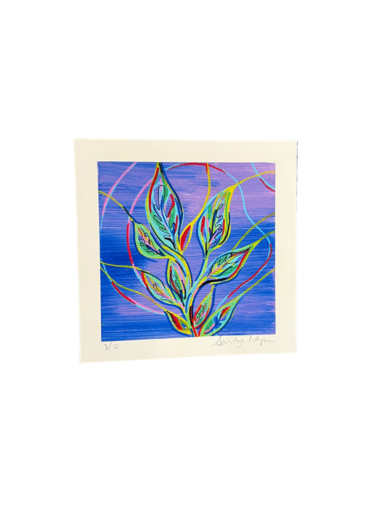 SARITZA MARTÍNEZ - 5" X 5” Print - Seagrass