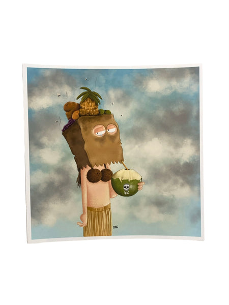 DORI LOZADA - Print 6x6 Tropical Depression