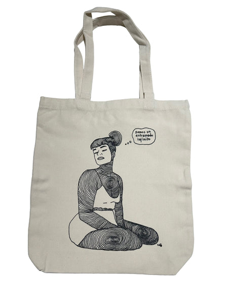 CONSUELO Y PUNTO - Tote Bag - Somos Un Entramado Infinito