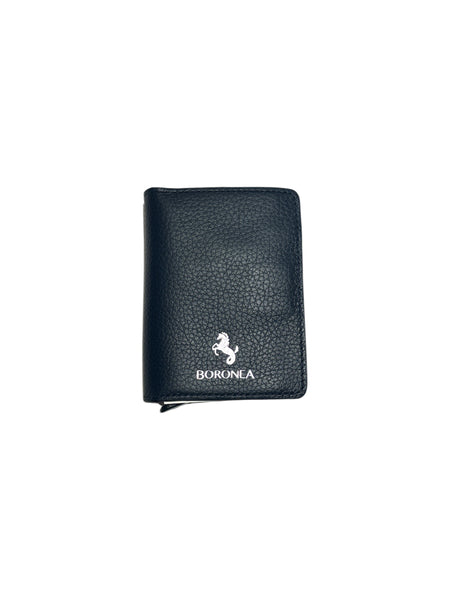 BORONEA - Slim Wallet - Navy Blue