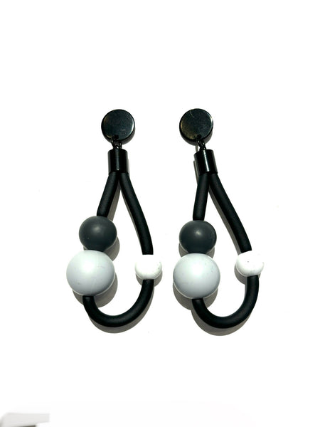 KNOT PREDICTABLE- Geo Spheres Earrings