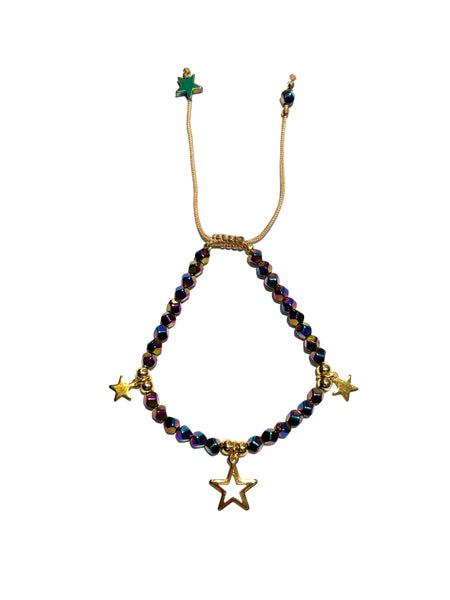 E-HC DESIGNS- Star Pendant Hematite Bracelets