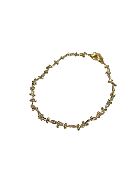 AMANÁ PENINA - Gold Anklet 04