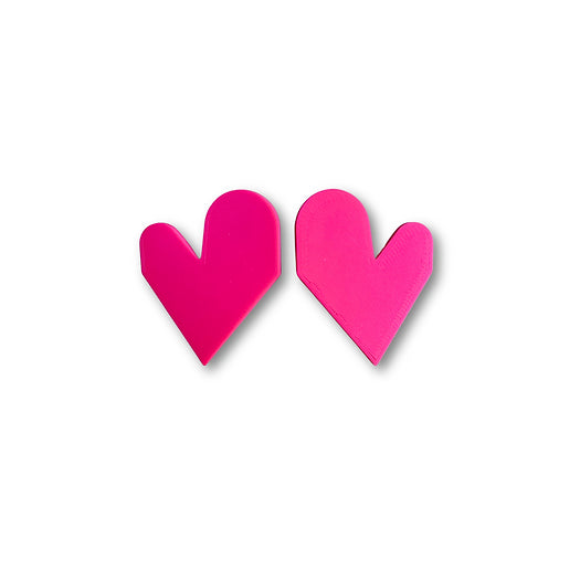 MENEO- Small Heart Studs Set (More colors available)