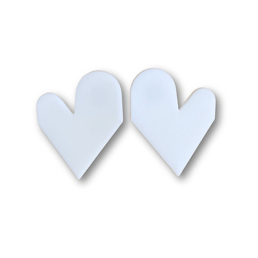 MENEO- Big Heart Studs Set (More colors available)