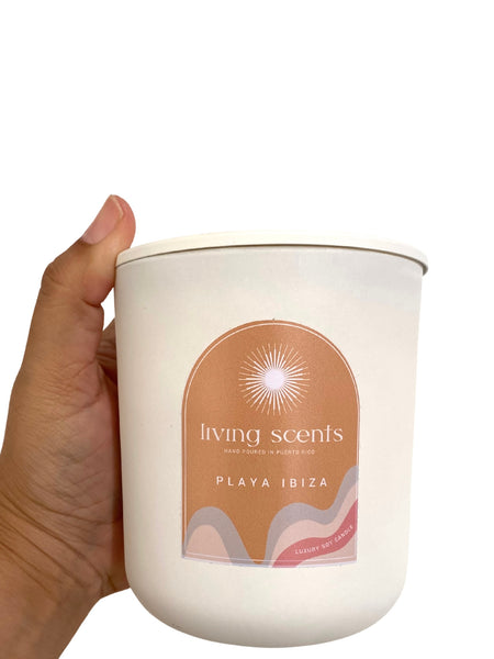 LIVING SCENTS - Soy Candle - Take Me Back 13oz.