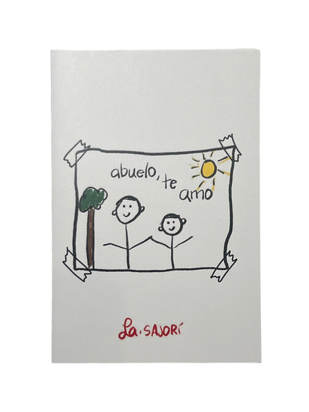 SAJORÍ - Greeting Card - Abuelo, Te Amo