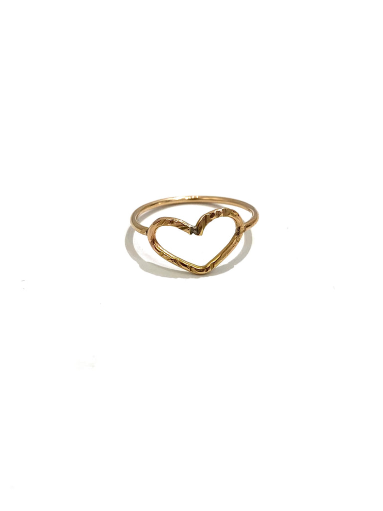 AMANÁ PENINA - Corazon Ring - 14K Gold-Filled