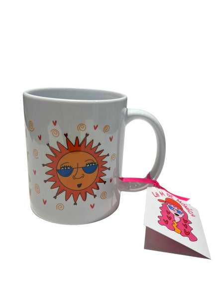 LA M DE MÓNICA- Frente al mar, Florezco Mug