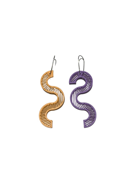 MENEO-  Wavy Earings (more colors available)