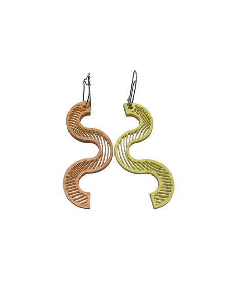 MENEO-  Wavy Earings (more colors available)