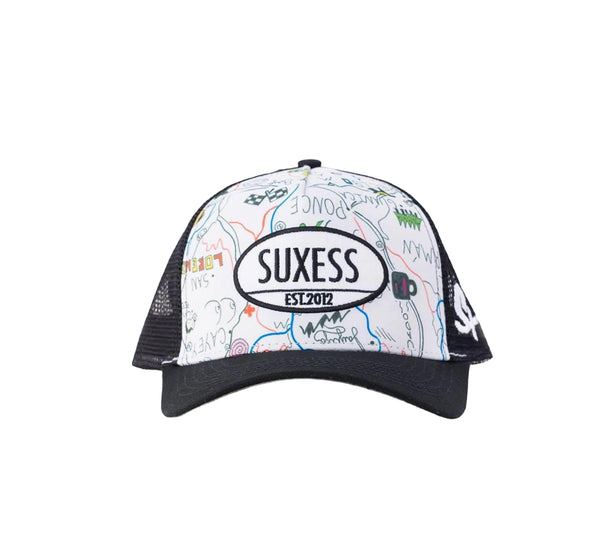 SUXESS- Islinda Trucker Hat- Black