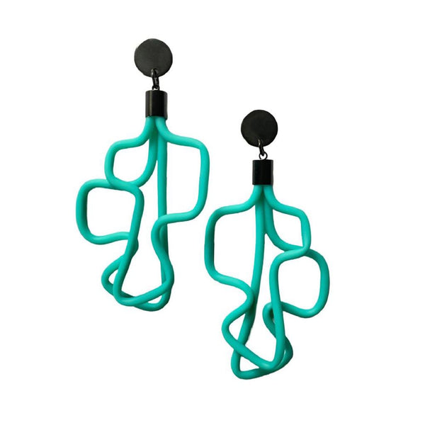 Knot Predictable- Scribble II Earrings (more colors available)