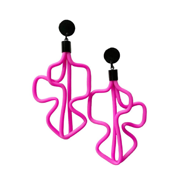 Knot Predictable- Scribble II Earrings (more colors available)