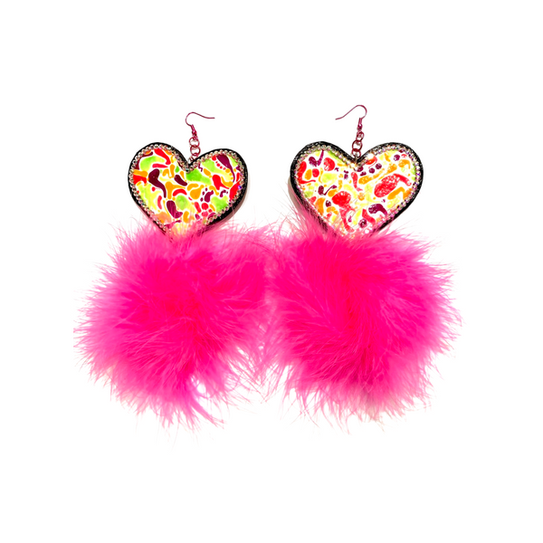 AMARTE DURAN - Big Hearts Earrings (different styles available)
