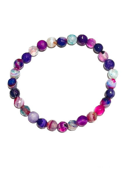 E-HC DESIGNS - Semiprecious 6mm Stone Bracelets (different styles available)