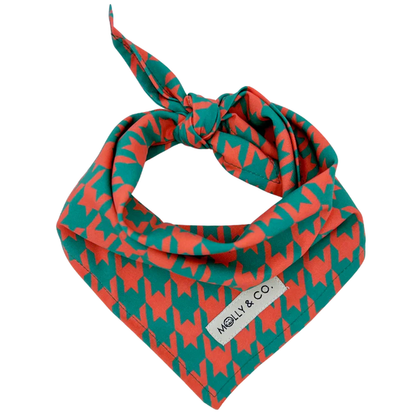 MOLLY & CO.- Dog Bandana- Houndstooth