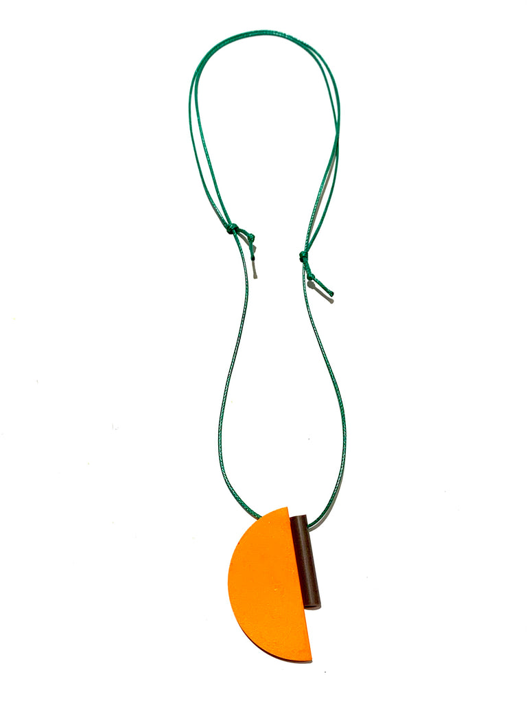 MIND BLOWING PROJECT- Geo Adjustable Necklace - Orange