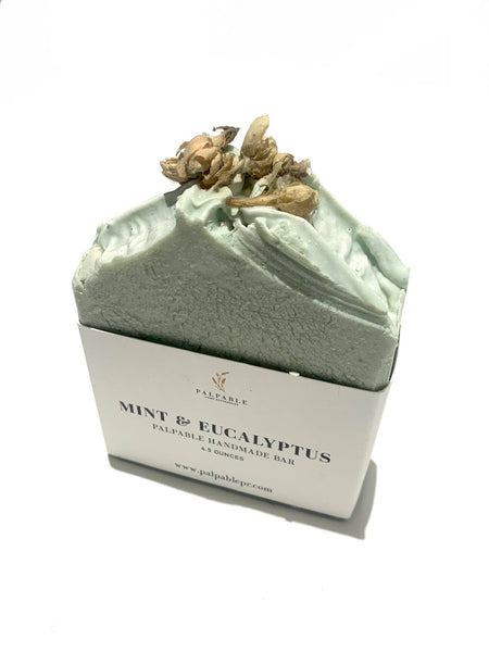 PALPABLE- Mint & Eucalyptus Soap