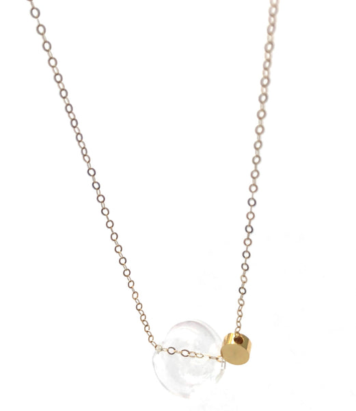 LUCA - Classic Glass Sphere - Short Necklace