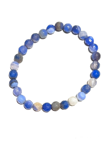 E-HC DESIGNS - Semiprecious 6mm Stone Bracelets (different styles available)