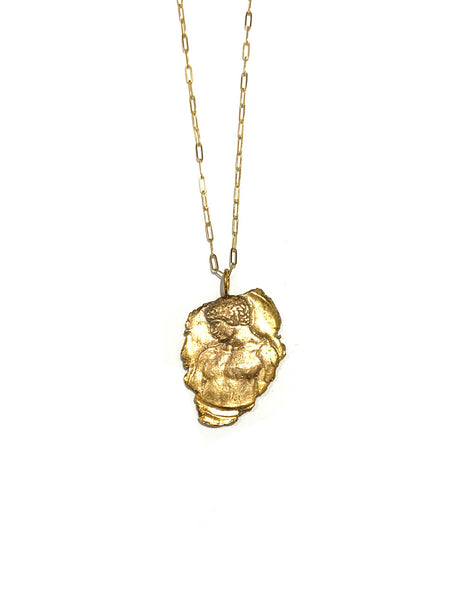 MONIQUE MICHELE- Ancient Bronze Pendant Necklace