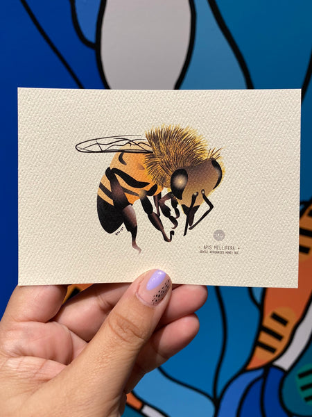 PUPA BY GIO- Art Print -  Gentle Africanized Honey Bee
