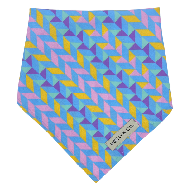 MOLLY & CO. - Reversible Dog Bandana- Aurora