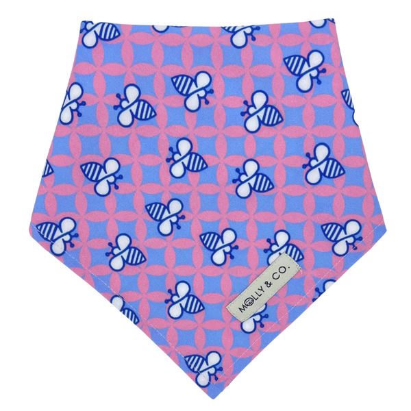 MOLLY & CO- Reversible Dog Bandana- Queen Bee