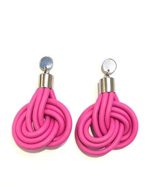 KNOT PREDICTABLE- Swirl Earrings (more colors available)