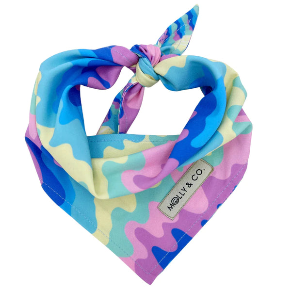 MOLLY & CO. - Reversible Dog Bandana- Ice Cream