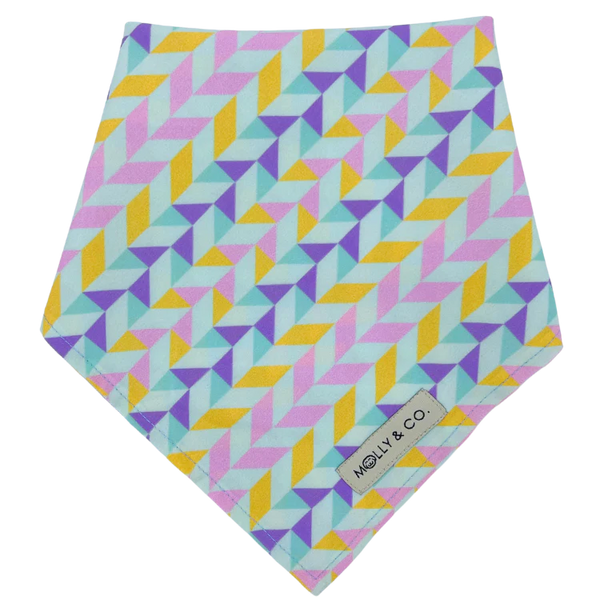 MOLLY & CO. - Reversible Dog Bandana- Aurora