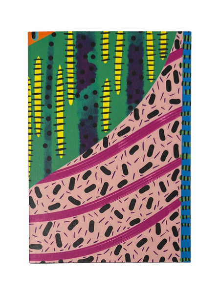 SUSANA CACHO-  4x6 Greeting Card With Envelope- Funky Patterns 3