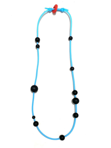 KNOT PREDICTABLE- Geo Spheres Neon Large Necklace (SOLD INDIVIDUALLY)