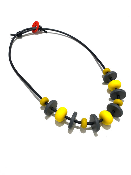 KNOT PREDICTABLE- Geo Abacus Necklace (more colors available)