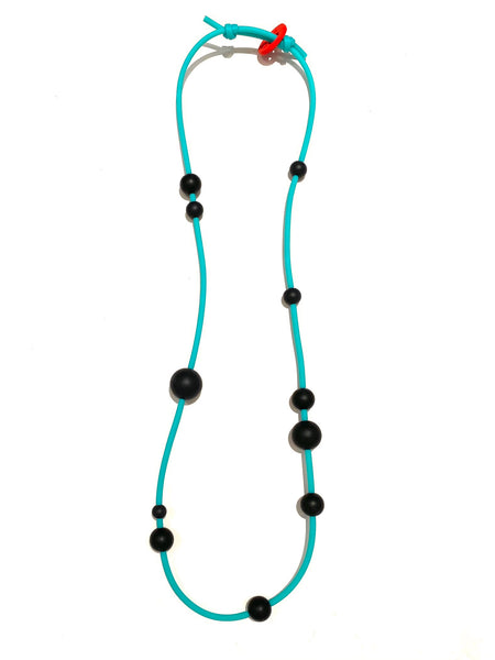 KNOT PREDICTABLE- Geo Spheres Neon Large Necklace (SOLD INDIVIDUALLY)