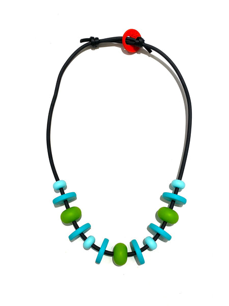 KNOT PREDICTABLE- Geo Abacus Necklace (more colors available)