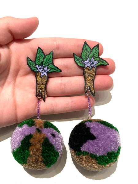 AMARTE DURAN- Mandragora Earrings