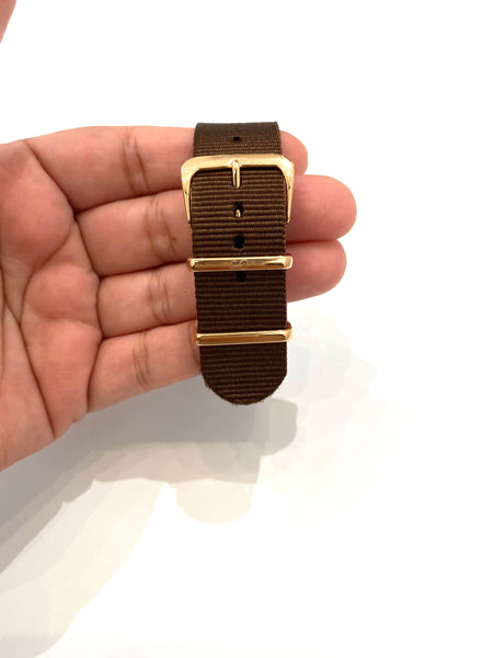 GEO- Watch Strap - Café (different finishes)