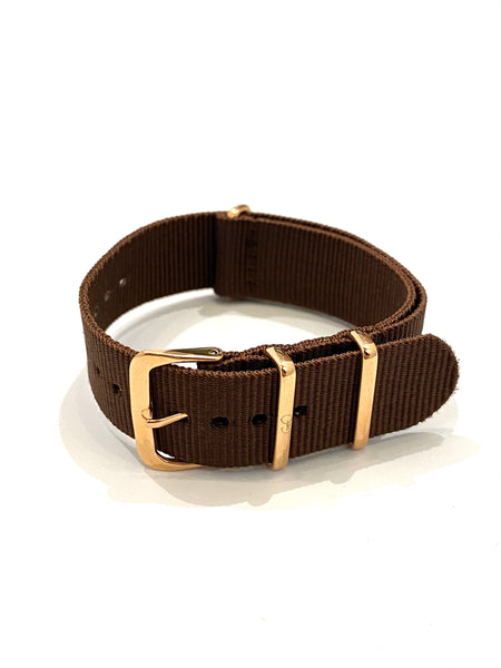 GEO- Watch Strap - Café (different finishes)