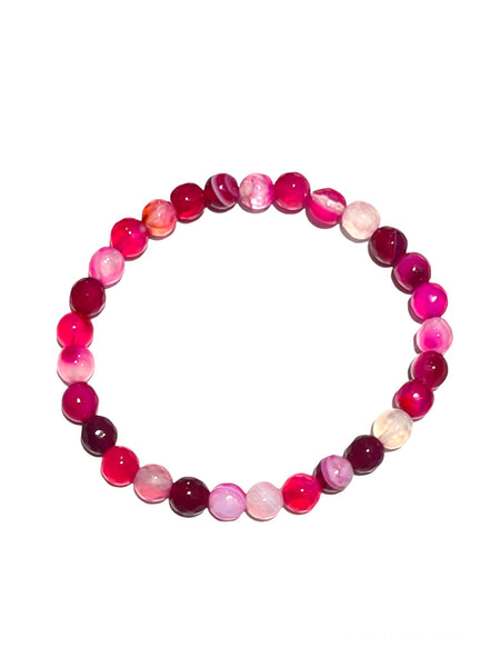 E-HC DESIGNS - Semiprecious 6mm Stone Bracelets (different styles available)