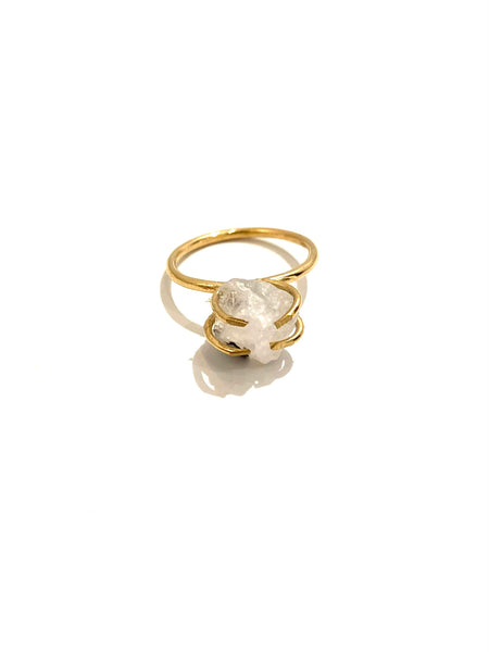 MONIQUE MICHELE- Moonstone Prong Rings