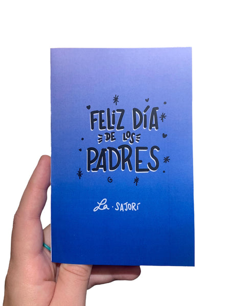 SAJORÍ - Feliz Dia De los Padres Greeting Card