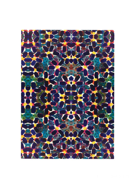 SUSANA CACHO-  4x6 Greeting Card With Envelope - Repeated Flowers