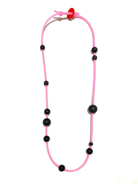 KNOT PREDICTABLE- Geo Spheres Neon Large Necklace (SOLD INDIVIDUALLY)