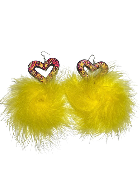 AMARTE DURAN - Burlesque Hearts Earrings