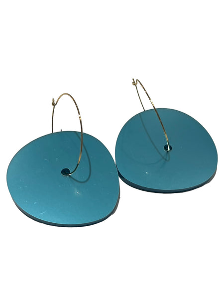 FORASTERA- Rueda Hoops Earrings (more colors available)