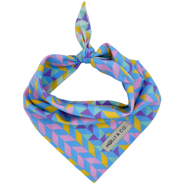 MOLLY & CO. - Reversible Dog Bandana- Aurora