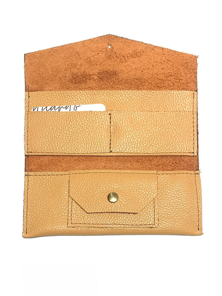 ODUARDO- Full Size Wallet - Tan (Soft Leather)